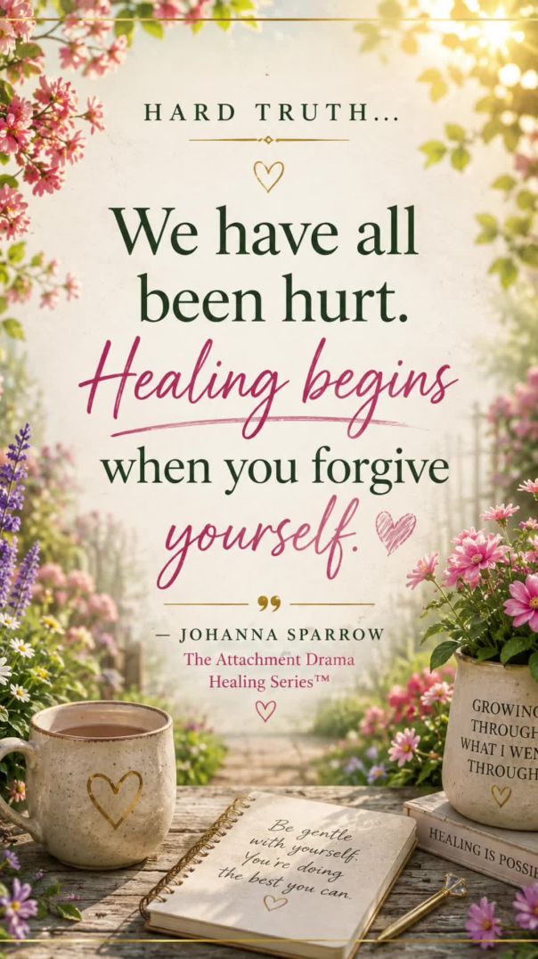 Hard Truth... Healing Begins When You Forgive Yourself 🤍