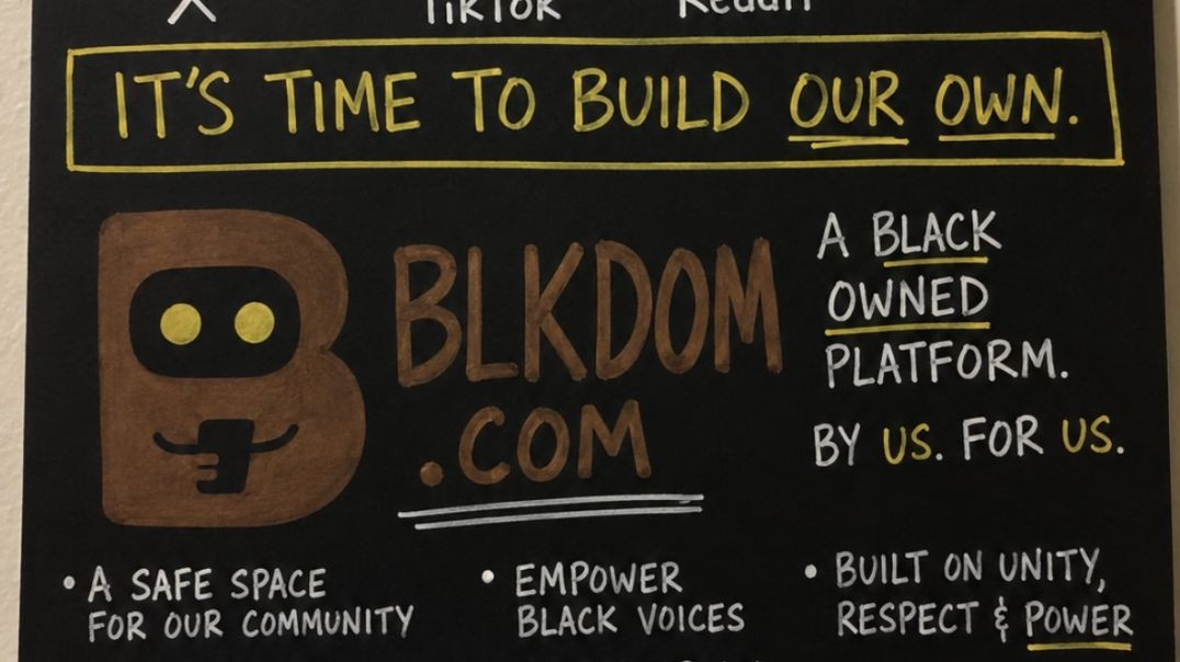 ⁣introducing Blkdom - Tired of X and Reddit? Here's a Better Space for Black Voices