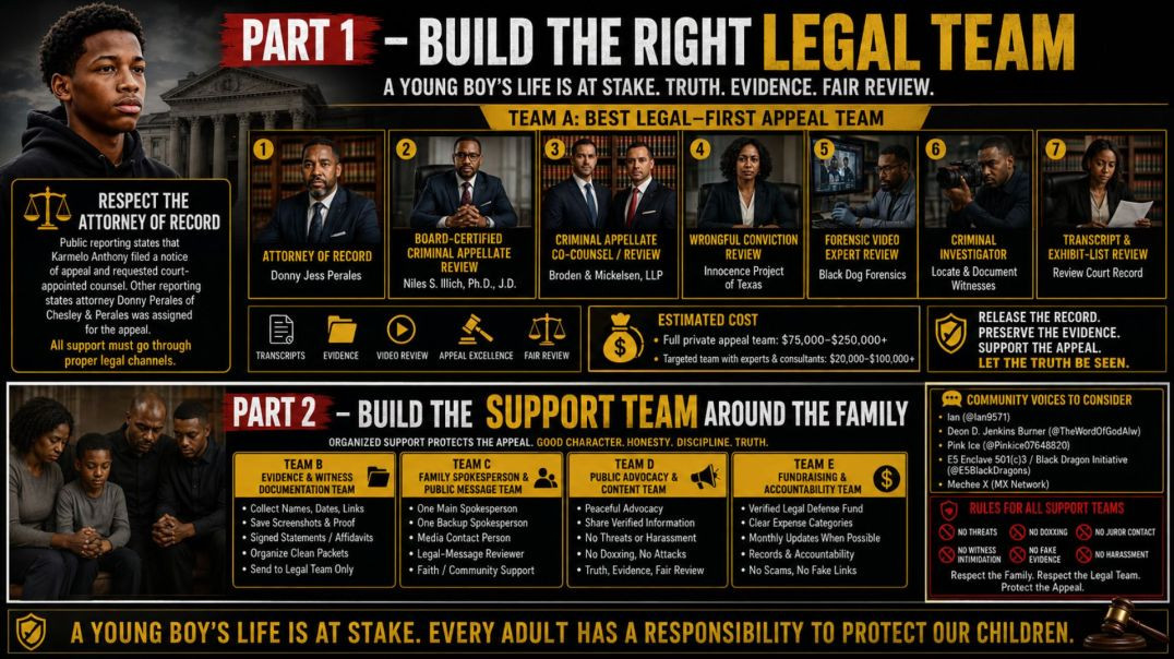 A Young Boy’s Life Is at Stake: Build the Right Legal Team for Karmelo Anthony’s Appeal