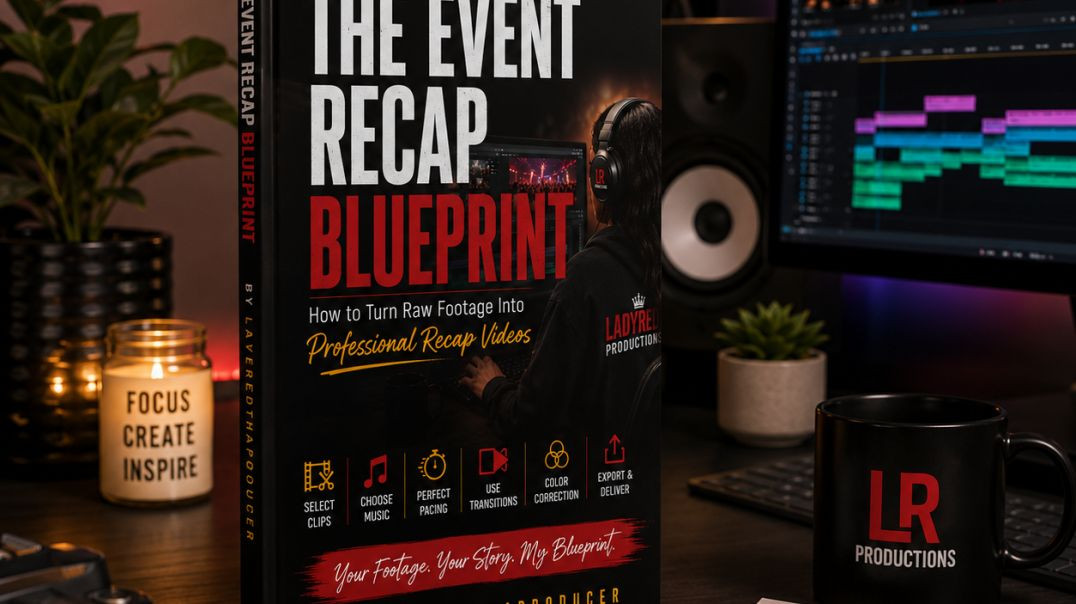 ⁣Event Recap Blueprint eBook
