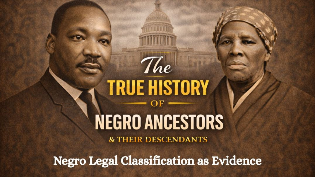 Negro Legal Classification as Evidence