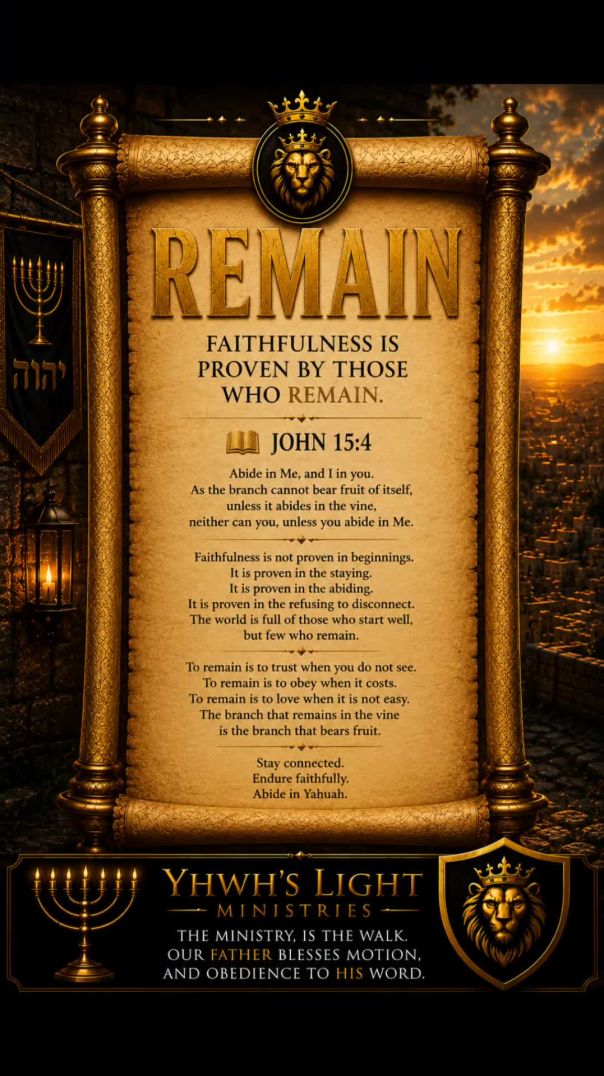 Faithfulness Is Staying