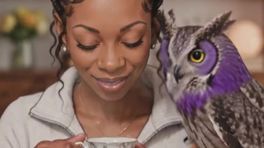 ⁣Morning Rituals & Wisdom: Protecting My Peace One Sip at a Time 🏽☕️🦉
