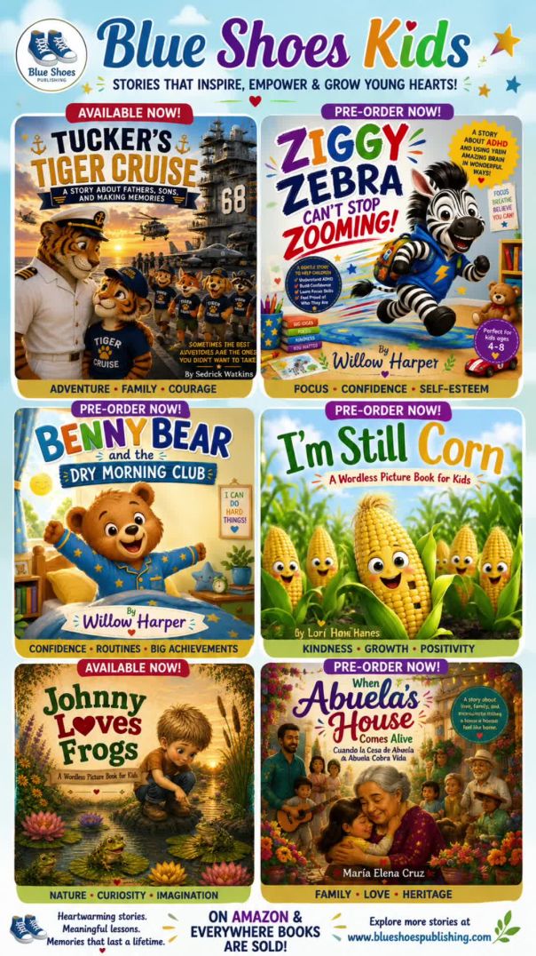 Blue Shoes Kids | Children's Books That Inspire Young Hearts