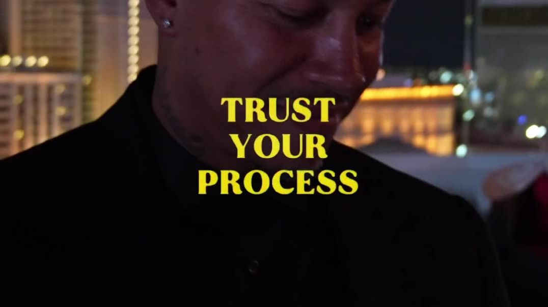 ⁣Trust your process