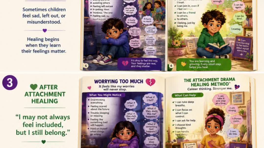 ⁣The Attachment Drama Healing Method™ for Kids | Look Inside the Book