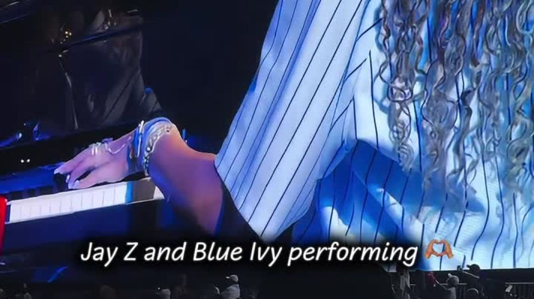 ⁣Blue Ivy Playing the Piano