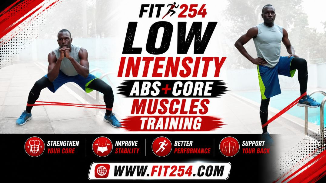 ⁣FIT254 AT HOME ABS + CORE MUSCLES TRAINING