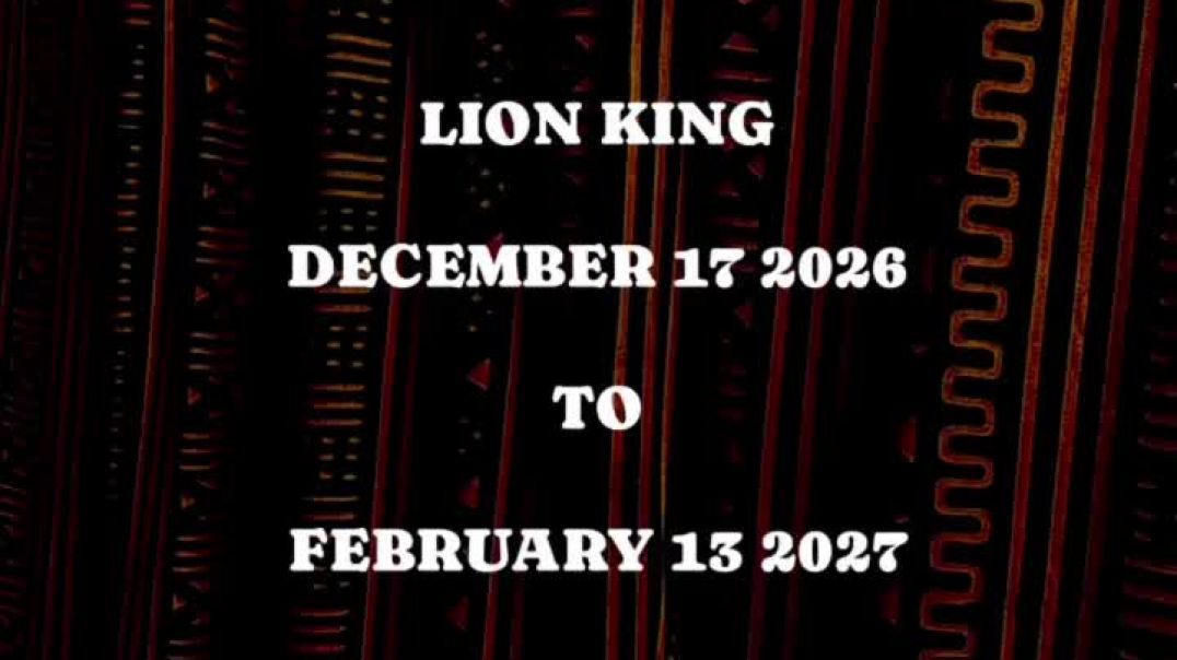 ⁣THE LION KING : MUSICAL
