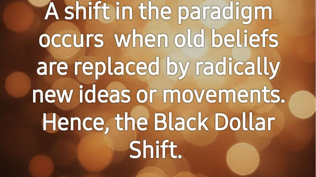 ⁣What is the Black Dollar Shift all about?