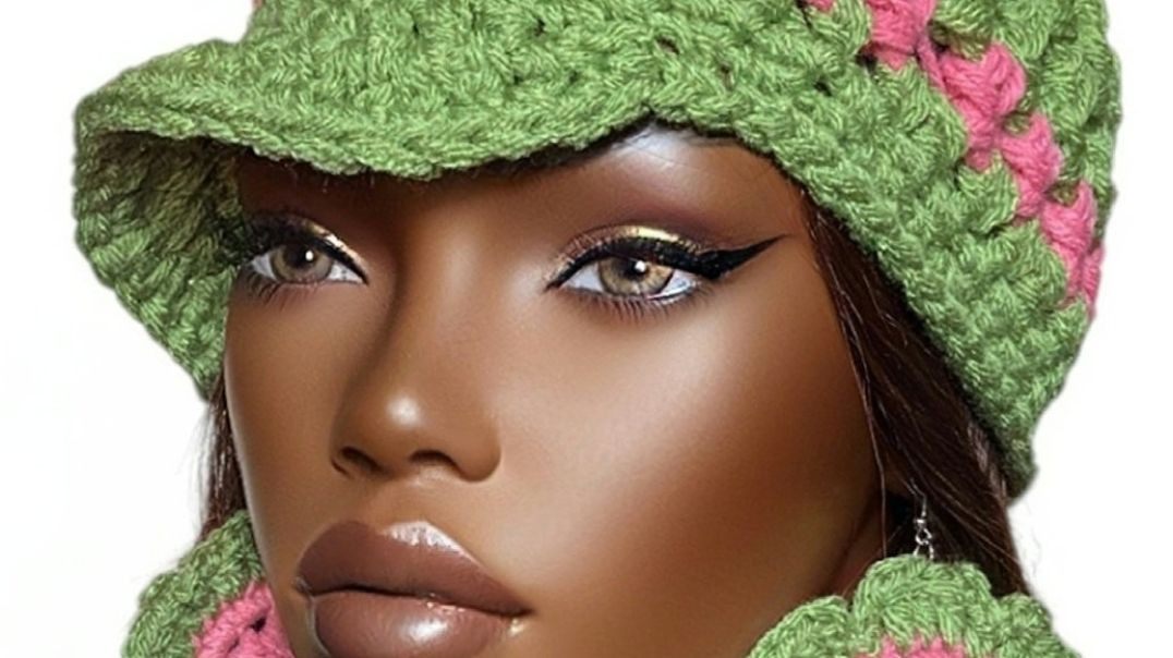 ⁣A Pink and Green Delight by Razonda Lee