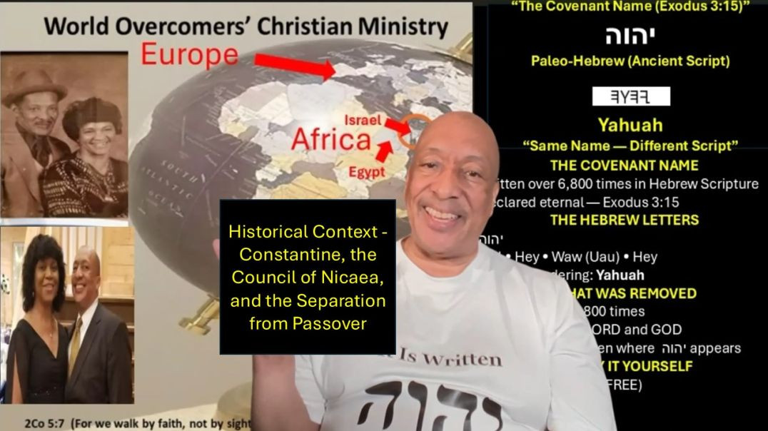 Historical Context - Constantine, the Council of Nicaea, and the Separation from Passover-1