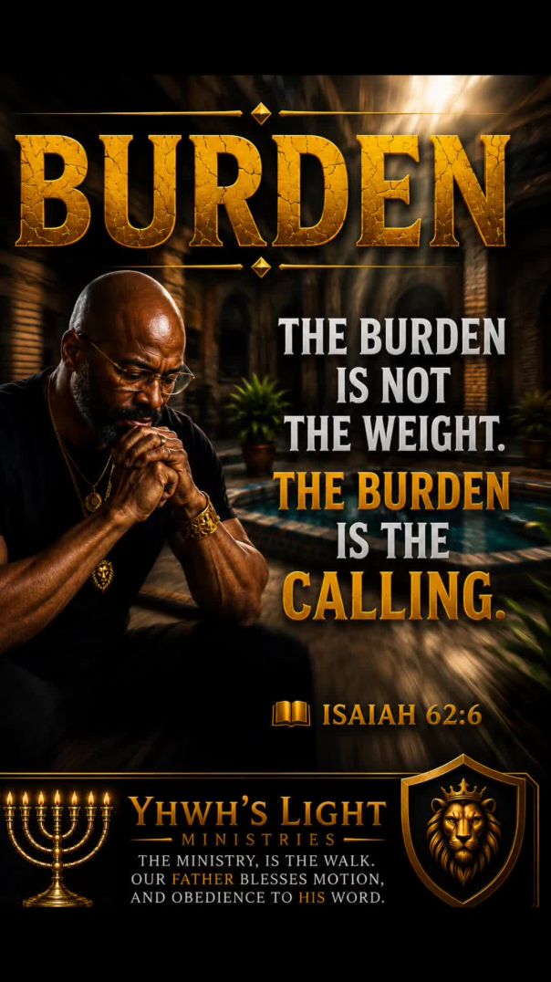 The Burden Is The Assignment