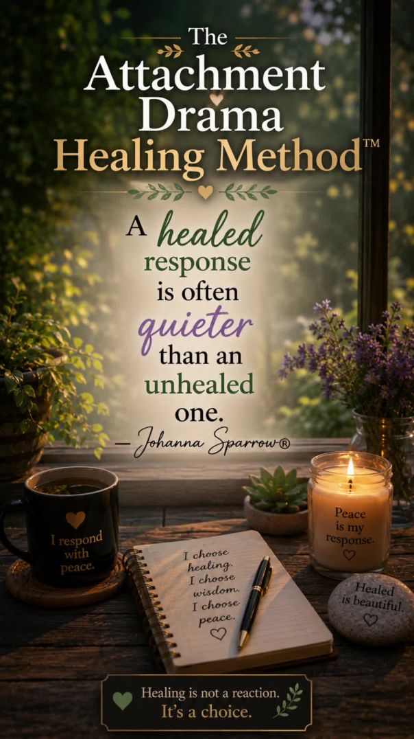 The Attachment Drama Healing Method™ | A Healed Response Is Often Quieter