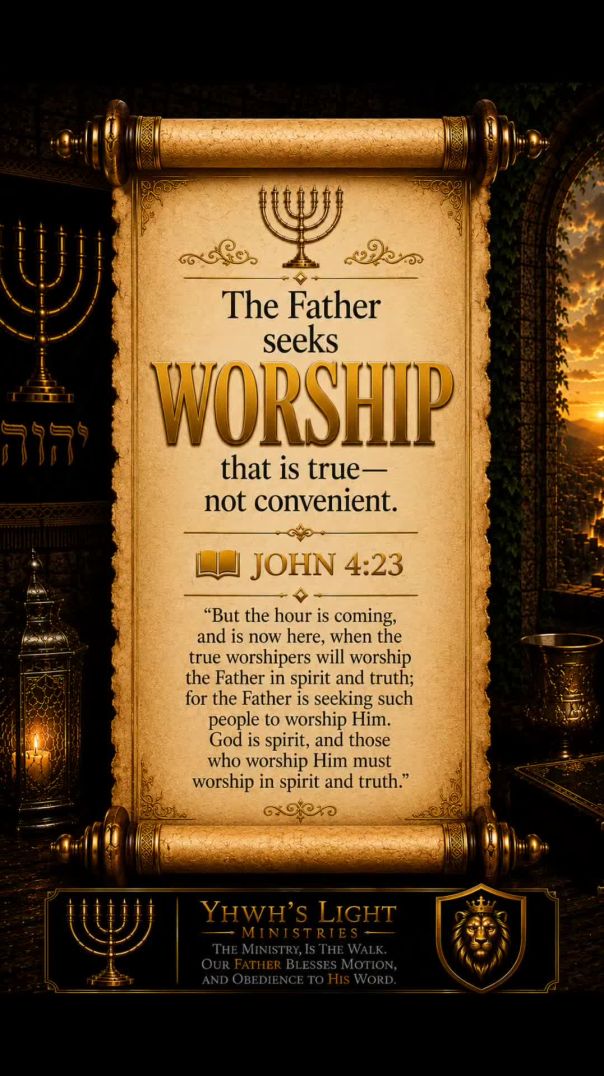 The Father Seeks True Worship