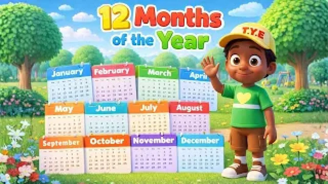 ⁣Months of the Year (2)