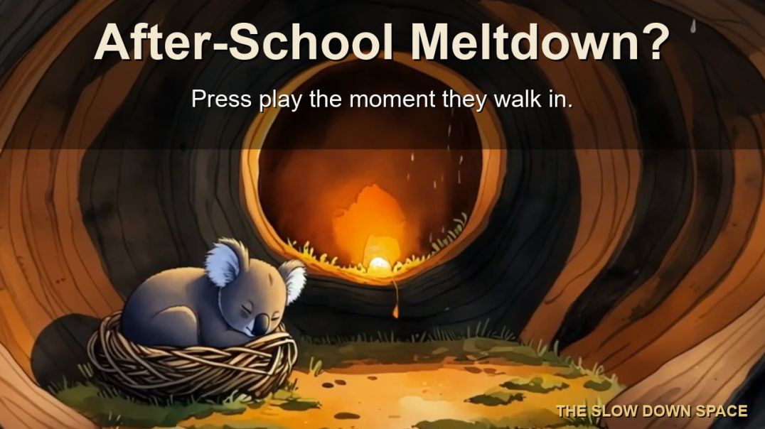 ⁣After-School Meltdown Calm Down — 30 Minute Quiet Room for Overstimulated & Autistic Kids