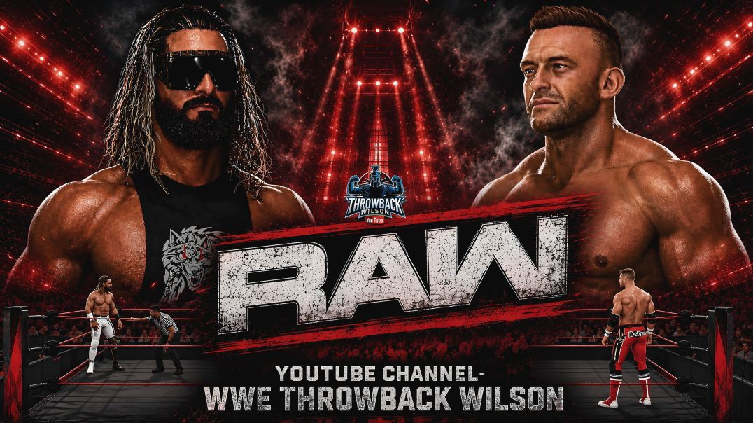 ⁣Seth “Freakin” Rollins vs Nick Aldis
