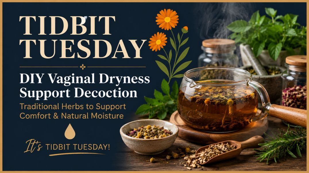 DIY Vaginal Dryness Support Decoction