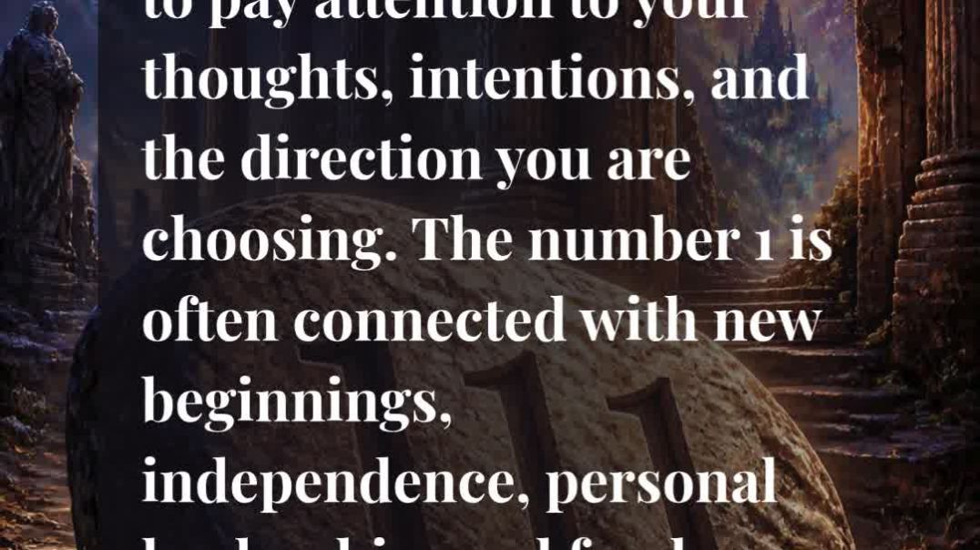 ✨ 111 Angel Number Meaning: Your Thoughts Are Manifesting FAST — Watch What You Focus On! 🧠⚡