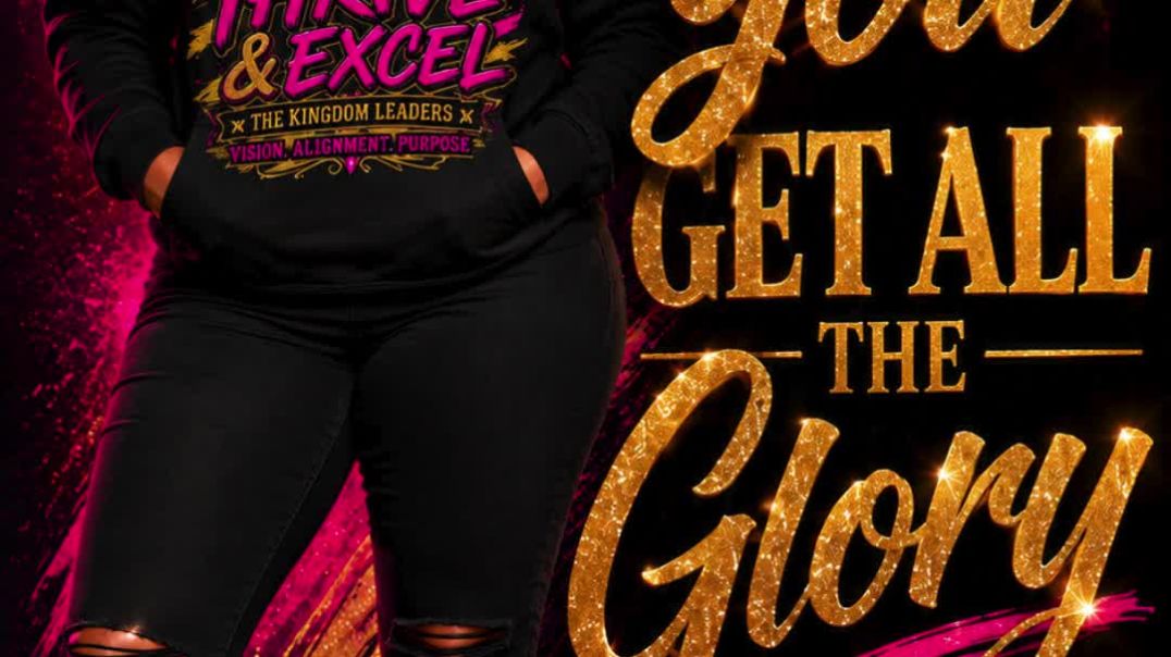 ⁣You Get All The Glory