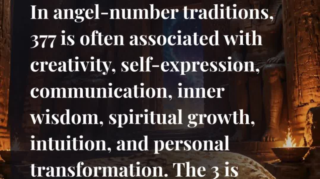 ⁣✨ 377 Angel Number Meaning: Your PAIN Is Becoming Your PURPOSE — Your Story Can Heal Others! 🦋🔥