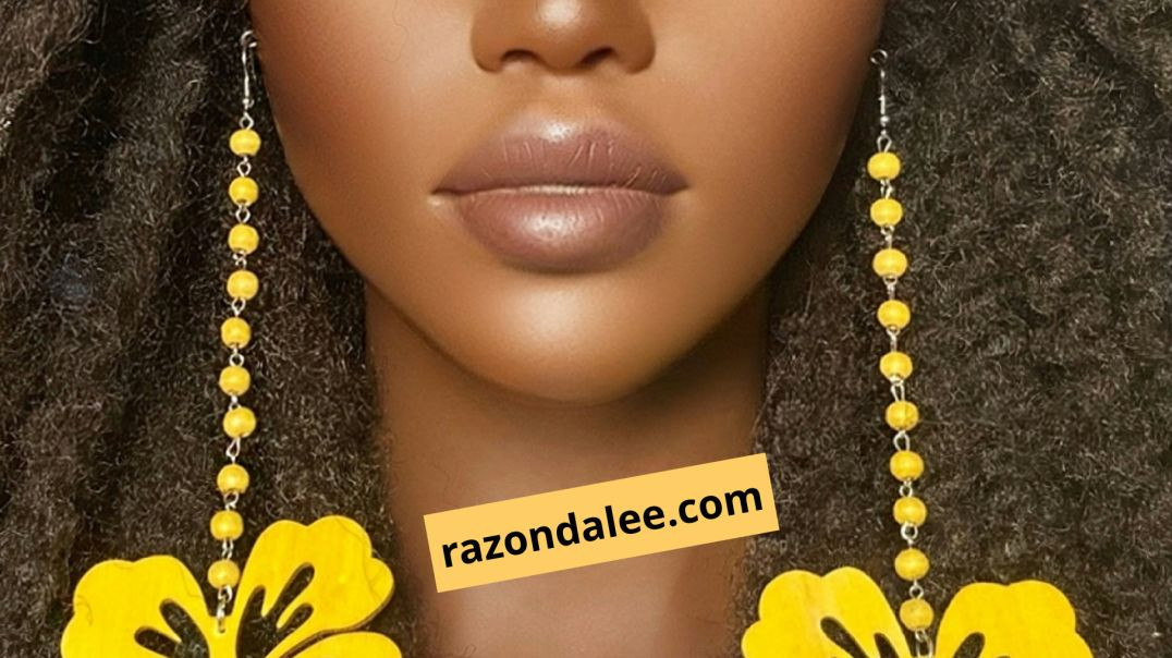 ⁣Statement Earrings by Razonda Lee
