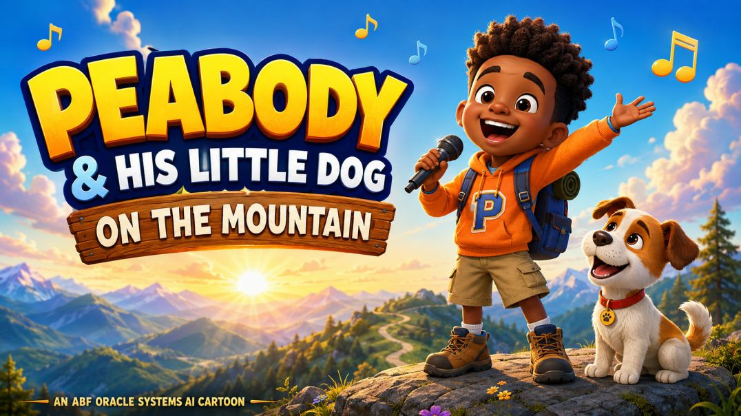Peabody sang into his little dog on the top of the mountain