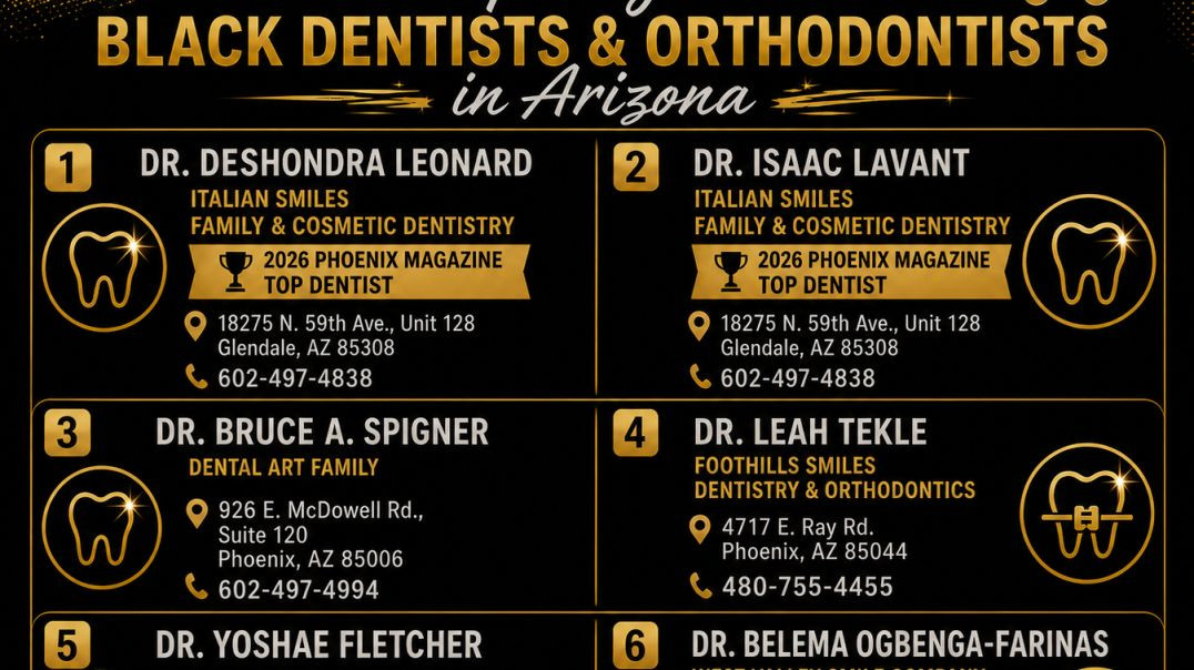 ⁣Day 9: Supporting Black-Owned Dental Care in Arizona 🖤✨