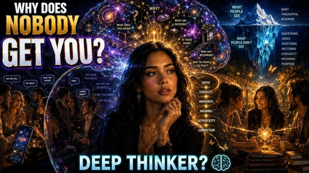 Why Deep Thinkers Feel So Misunderstood During a Spiritual Awakening