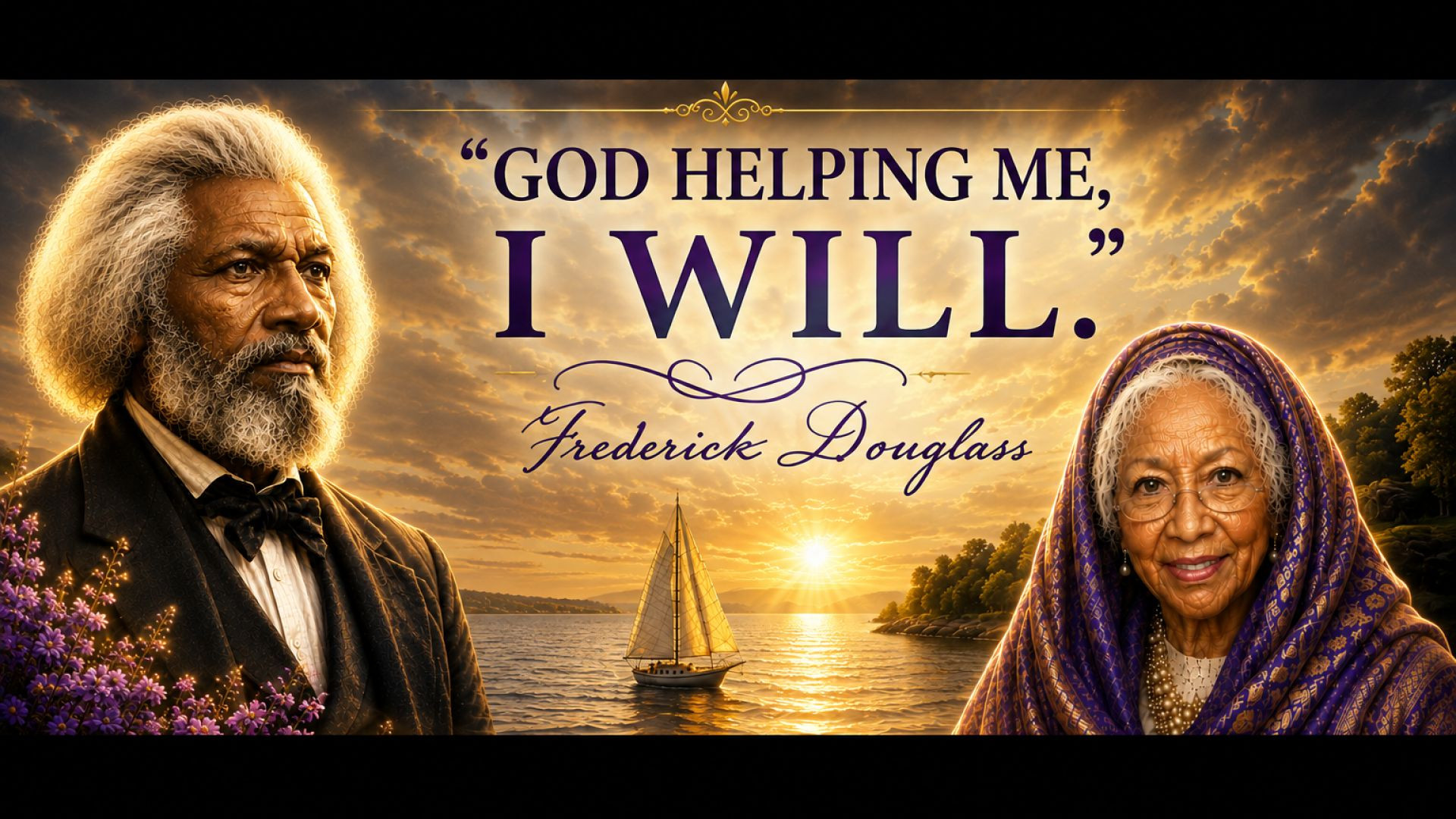 ⁣Frederick Douglass: God Helping Me - I WILL |Gospel Blues