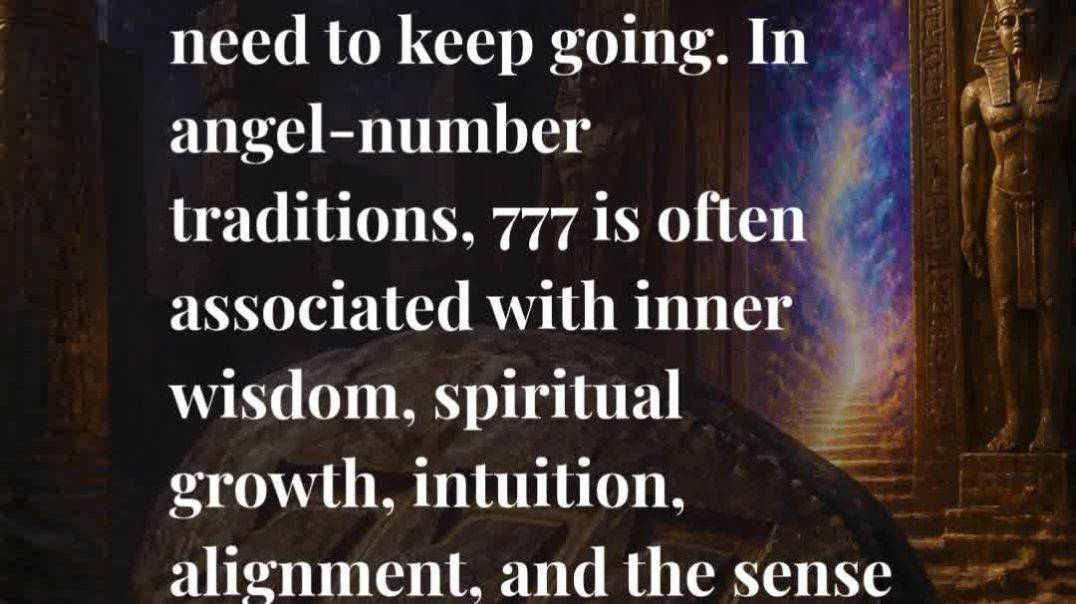 ⁣✨ 777 Angel Number Meaning: Your Persistence Is About to Pay Off — Don’t Quit Now! 🔥