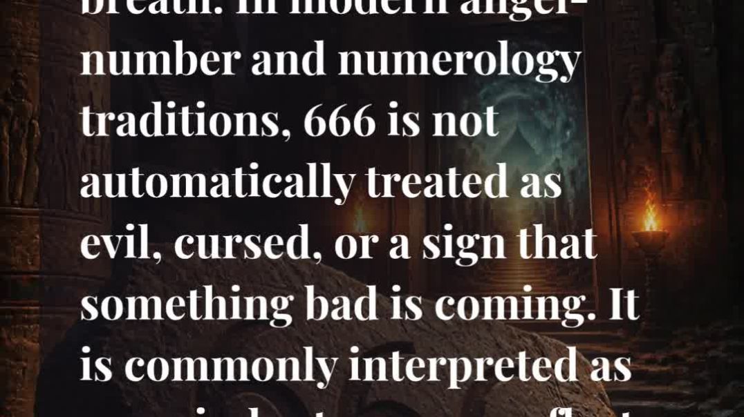 ⁣⚠️ 666 Angel Number Meaning: It’s NOT What You Think — Your Life Needs Rebalancing ✨