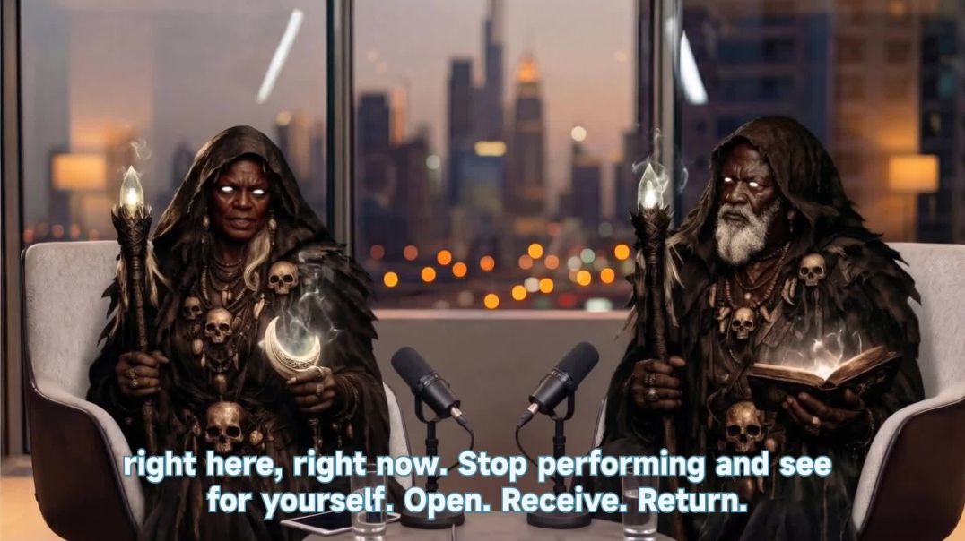 WE ARE REMEMBERING — It's all connected. Everything is right here, right now. Stop performing a