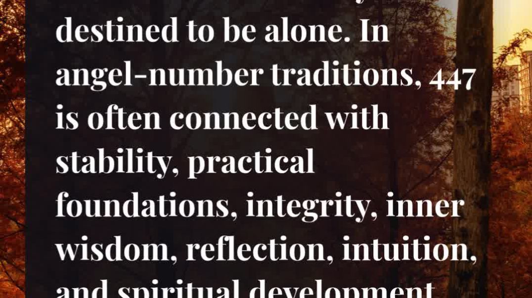 ⁣💔 447 Angel Number: Why You're Losing Friends During Your Spiritual Awakening ✨👁️