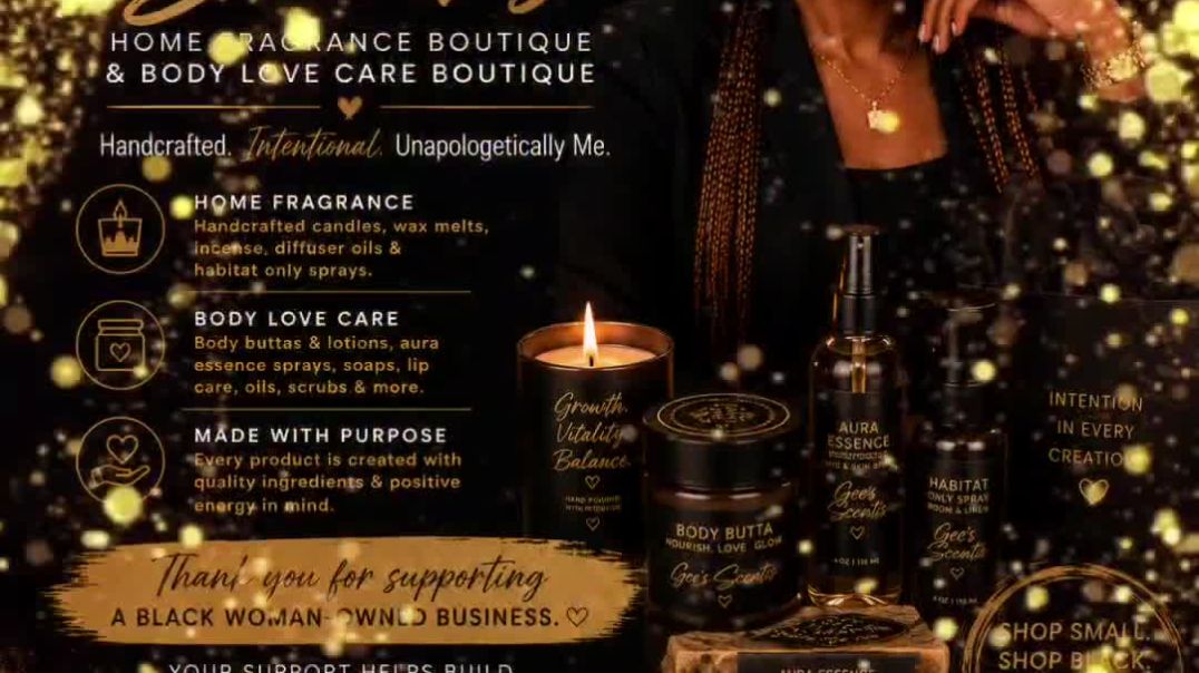 ⁣Celebrating Black Business Month: Spotlight on Gee’s Scentis LLC 🕯️✨ | Handcrafted Scent & Self-