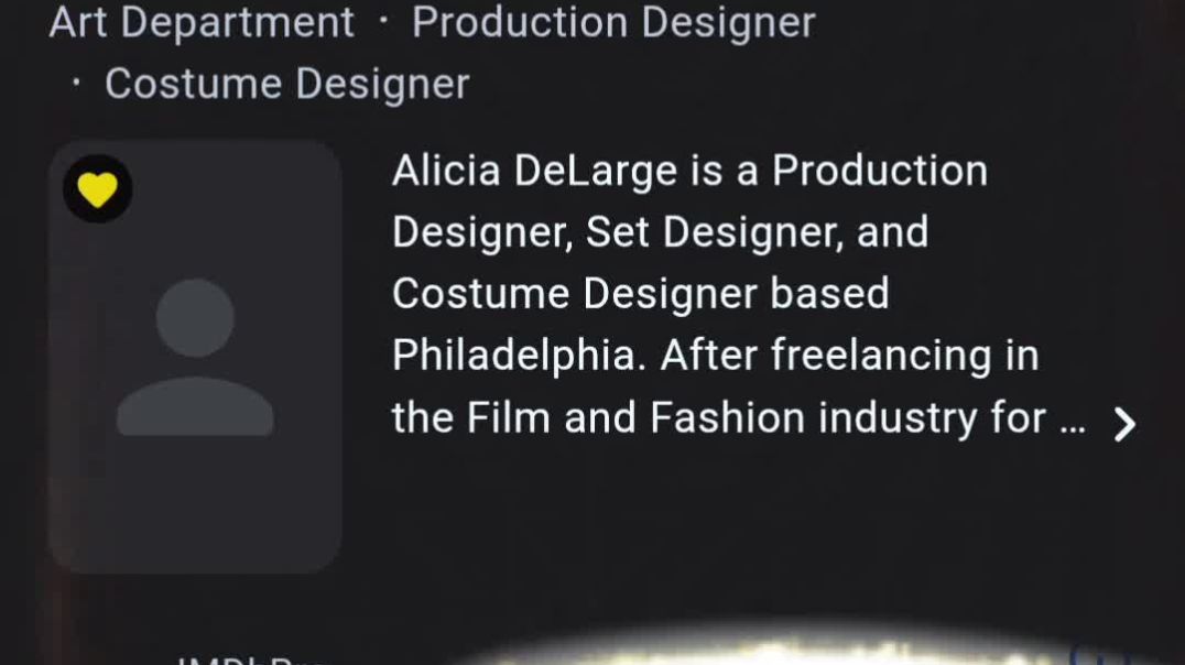 ⁣Spotlight on Alicia DeLarge: Production Designer & Creative Curator ✨