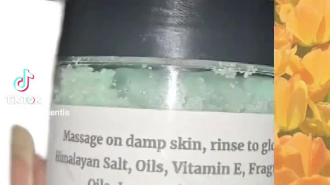 Handcrafted Sea Salt Body Scrub