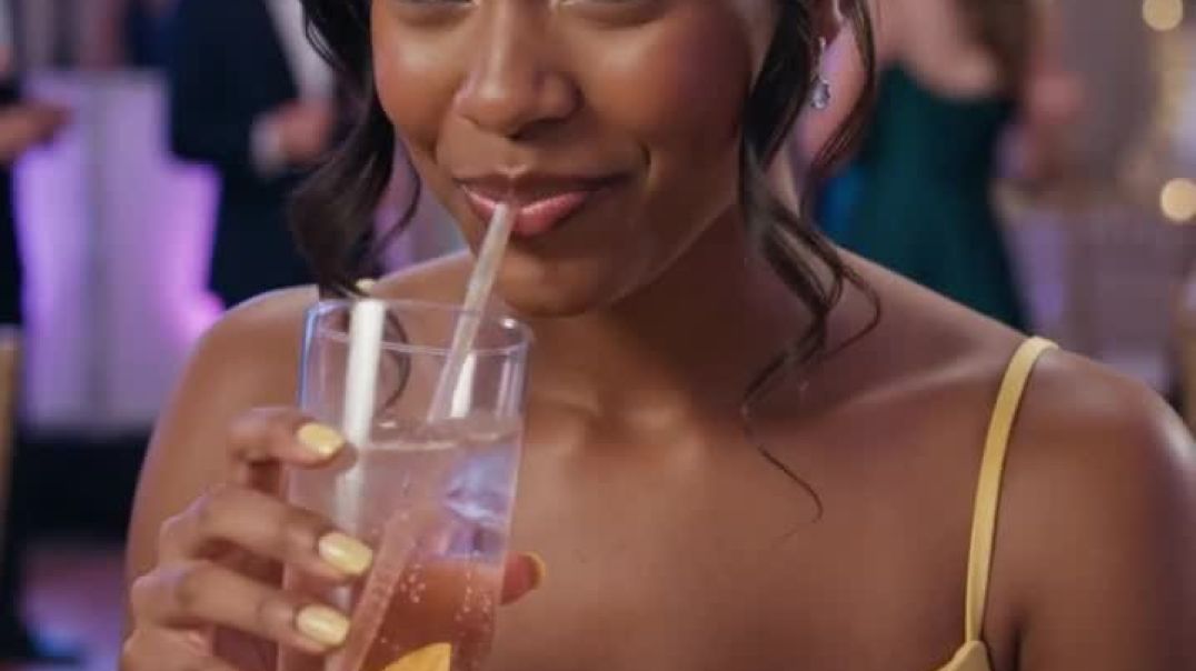 ⁣Black female eating good food