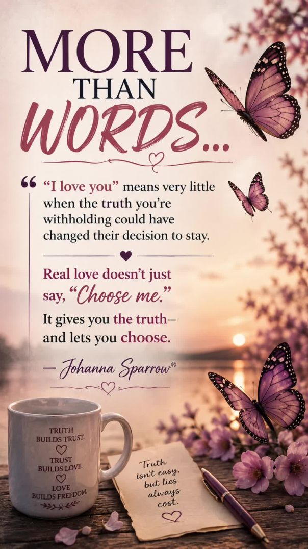 More Than Words: Real Love Gives You the Truth