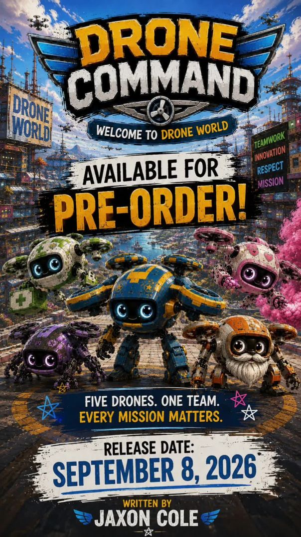 Drone Command: Welcome to Drone World — Pre-Order Now!