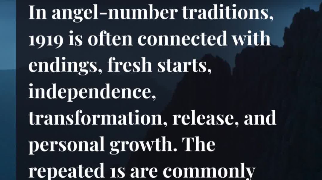 ⁣💔 1919 Angel Number Meaning: Right Person, Wrong Timing? Why You’re Being Separated for a Reason ✨