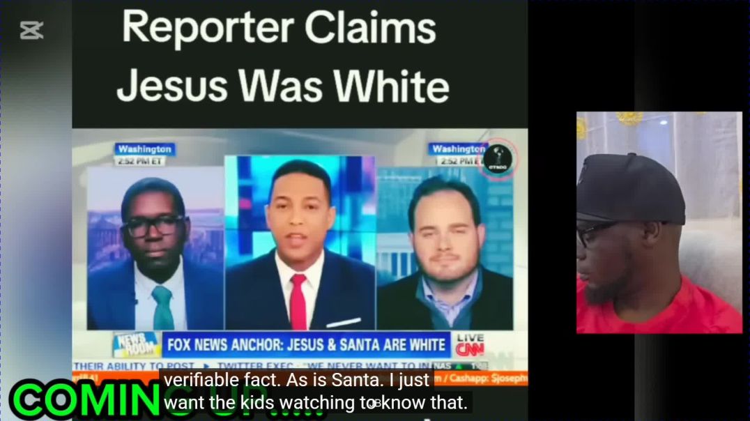 ⁣WHITE AMERICANS STUNN AS BLACK JESUS GOES VIRAL WORLDWID