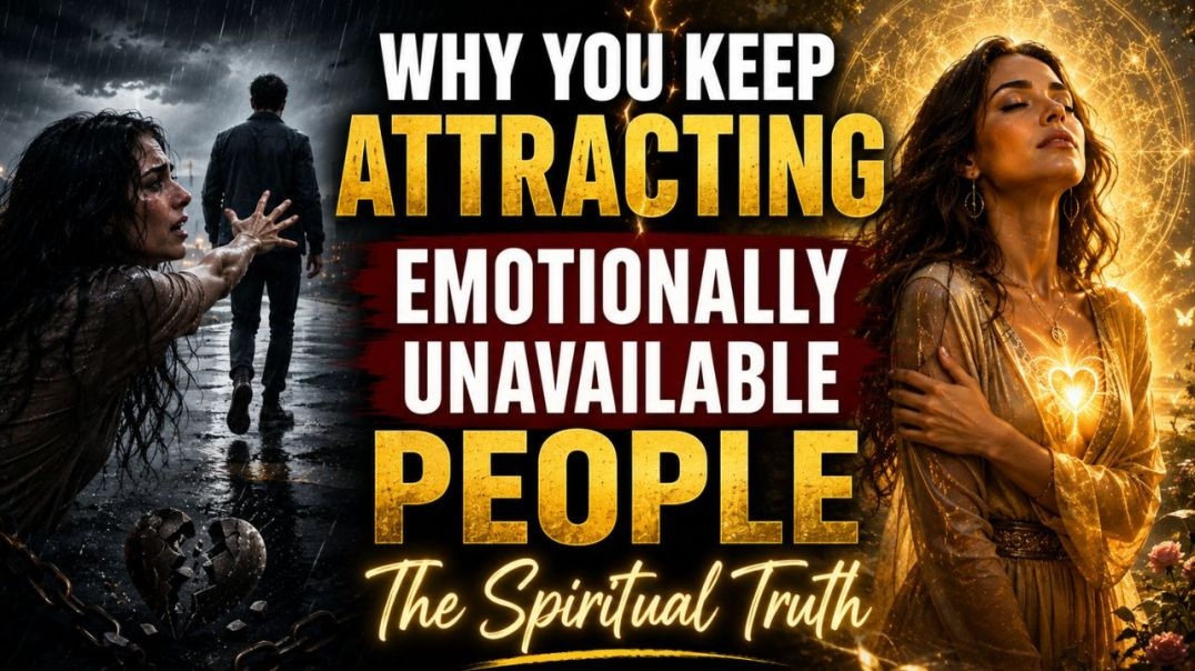 The Spiritual Reason You Keep Attracting Emotionally Unavailable People?