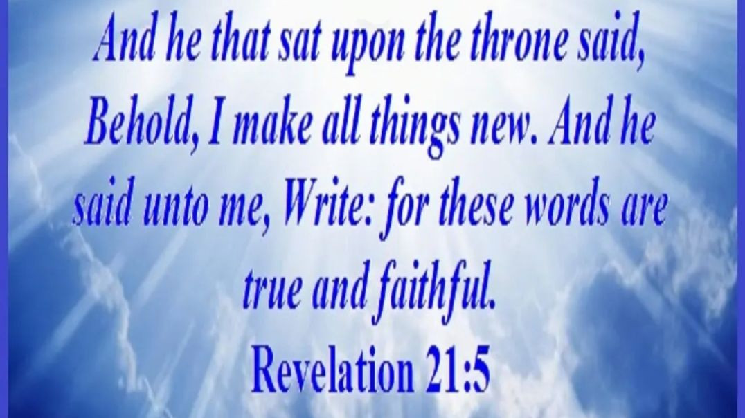 Yahuah makes ALL things New!!