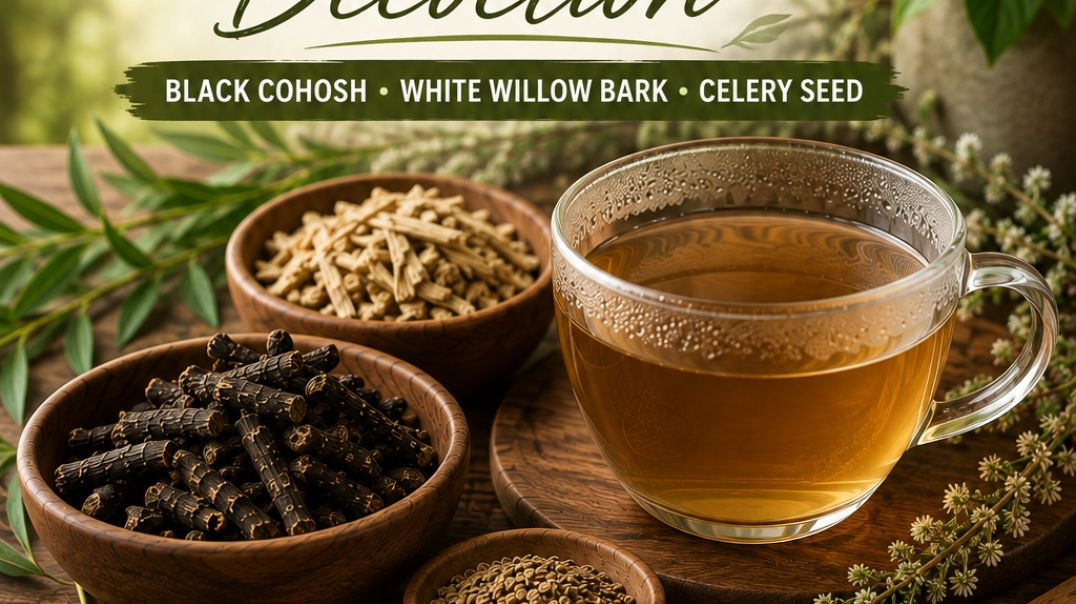 ⁣Tidbit Tuesday DIY | Traditional Herbal Pain Relief Decoction