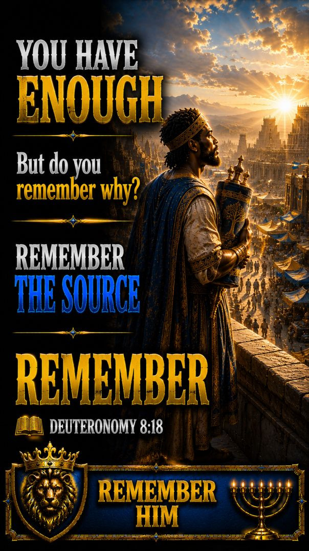 Remember Who You Belong To