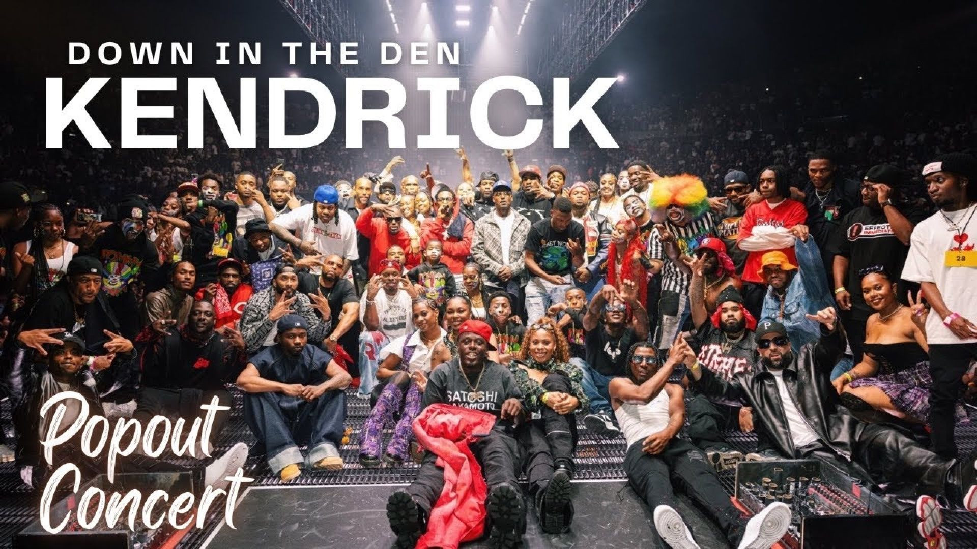 ⁣KENDRICK LAMAR  The Pop out-Ken and friends (CONCERT)PT 1