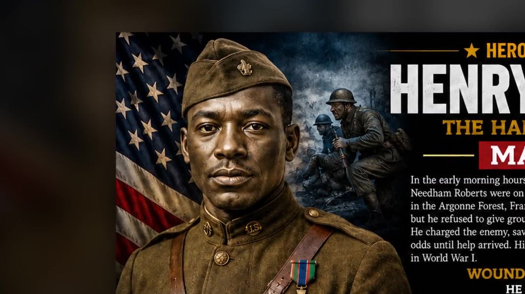 ⁣Henry Johnson — May 15, 1918 Henry Johnson — The Harlem Hellfighter Who Refused to Leave His Brother