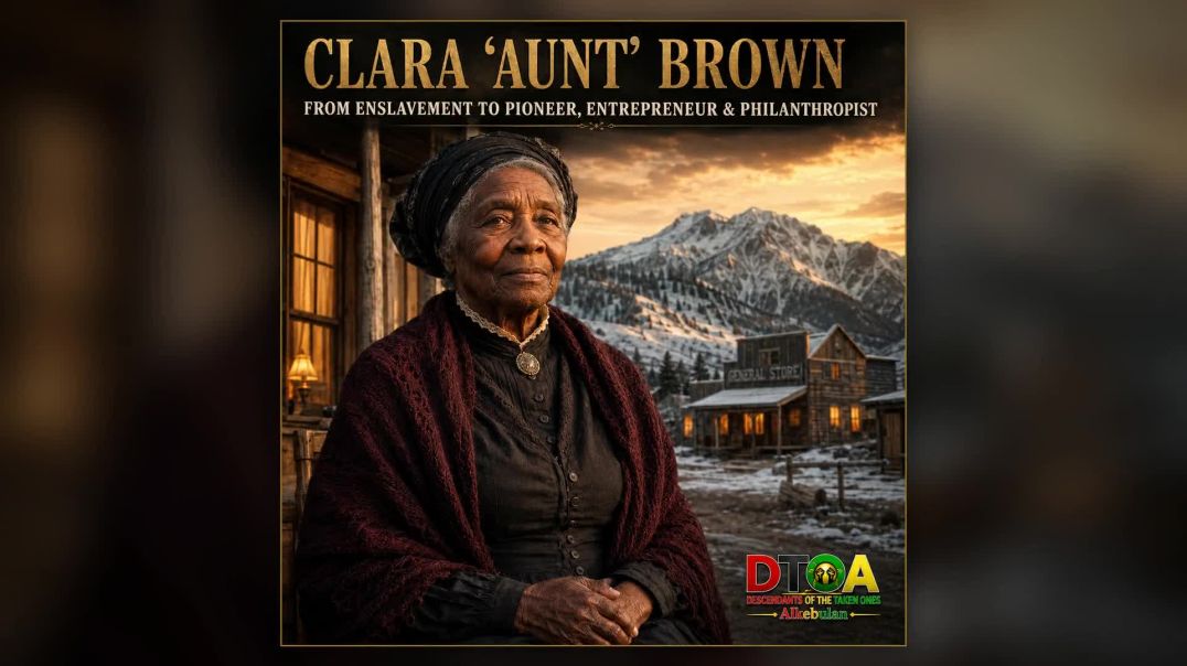 Clara “Aunt” Brown  From Enslavement to the Angel of the Rockies